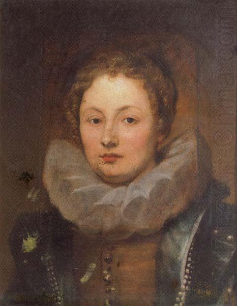 Anthony Van Dyck Portrait of a Noblewoman china oil painting image